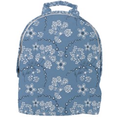 Folk Flowers Art Pattern  Mini Full Print Backpack