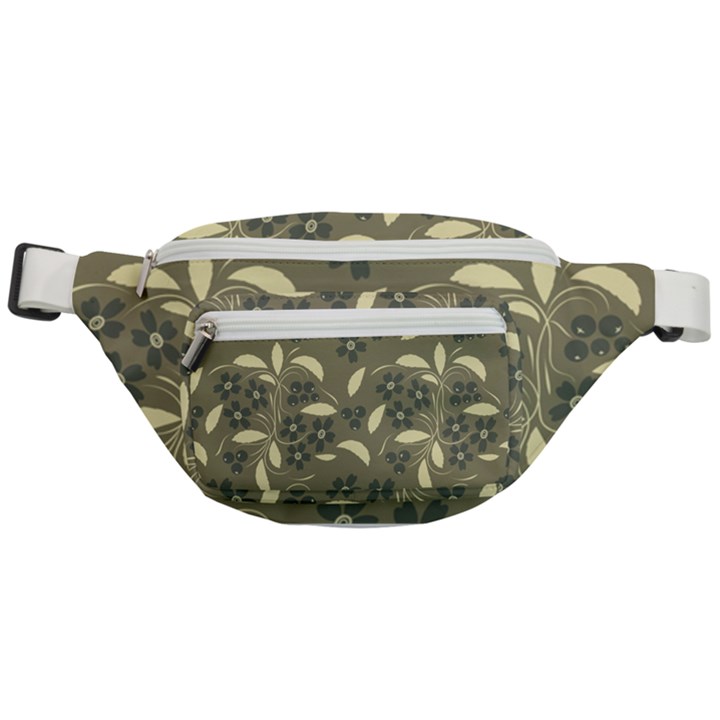 Folk flowers art pattern  Fanny Pack