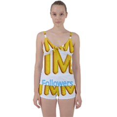 0001-3207033350 20210621 173022 ???? Tie Front Two Piece Tankini by Kareem