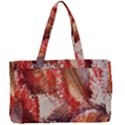 Abstract red petals Canvas Work Bag View1