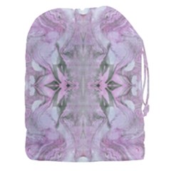 Pastels Symmetry Drawstring Pouch (3xl) by kaleidomarblingart