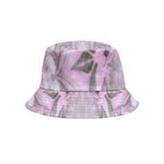 Pastels Symmetry Inside Out Bucket Hat (kids) by kaleidomarblingart