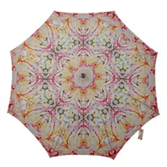 Painted Web Repeats Hook Handle Umbrellas (medium) by kaleidomarblingart