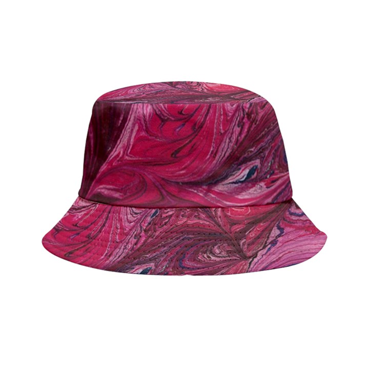 Red feathers Bucket Hat