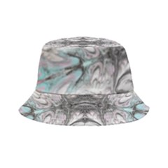 Pink On Grey Arabesque Bucket Hat