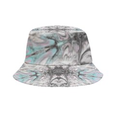 Pink On Grey Arabesque Inside Out Bucket Hat