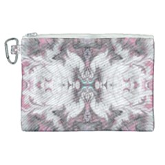 Marbling Symmetry Canvas Cosmetic Bag (xl) by kaleidomarblingart