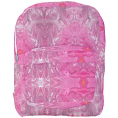 Magenta Repeats Full Print Backpack by kaleidomarblingart