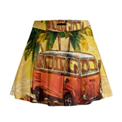 Travel Baby Mini Flare Skirt by designsbymallika