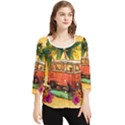 Travel Baby Chiffon Quarter Sleeve Blouse View1