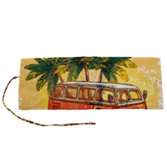 Travel Baby Roll Up Canvas Pencil Holder (s) by designsbymallika