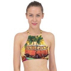 Travel Baby Racer Front Bikini Top by designsbymallika