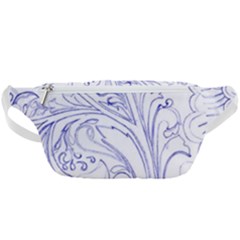 Blue Biro Ornate Waist Bag 