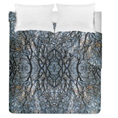 Nature Repeats Duvet Cover Double Side (queen Size) by kaleidomarblingart