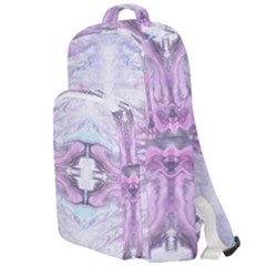 Pastel Marbling Double Compartment Backpack by kaleidomarblingart