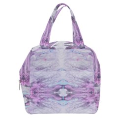 Pastel Marbling Boxy Hand Bag by kaleidomarblingart