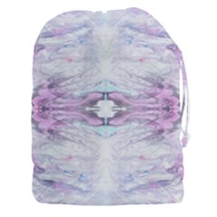 Pastel Marbling Drawstring Pouch (3xl) by kaleidomarblingart