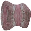 Pink Arabesque Velour Head Support Cushion View3