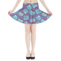 Aquarium With Fish And Sparkles Mini Flare Skirt View3