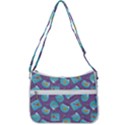 Aquarium With Fish And Sparkles Zip Up Shoulder Bag View3