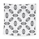 Black White Minimal Art Square Tapestry (Large) View1