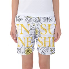 Be The Sunshine Women s Basketball Shorts by designsbymallika