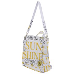 Be The Sunshine Crossbody Backpack by designsbymallika