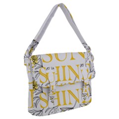 Be The Sunshine Buckle Messenger Bag by designsbymallika