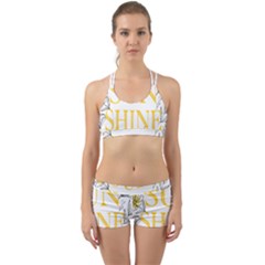 Be The Sunshine Back Web Gym Set by designsbymallika