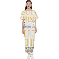 Be The Sunshine Batwing Lightweight Jumpsuit