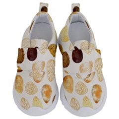 Golden Egg Easter Kids  Velcro No Lace Shoes by designsbymallika