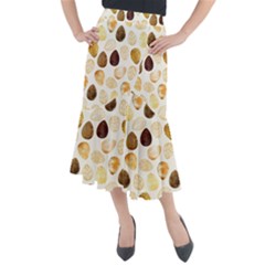 Golden Egg Easter Midi Mermaid Skirt by designsbymallika