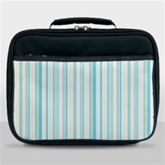 Green Stripes Lunch Bag by designsbymallika