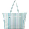 Green Stripes Simple Shoulder Bag View3