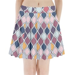 Ethnic Print Multicolor Pleated Mini Skirt by designsbymallika