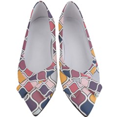 Ethnic Print Multicolor Women s Bow Heels by designsbymallika