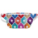 Hexagonal Color Pattern Waist Bag  View1