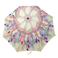 Boho Dreamcatcher Love Folding Umbrellas