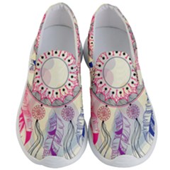 Boho Dreamcatcher Love Men s Lightweight Slip Ons by designsbymallika