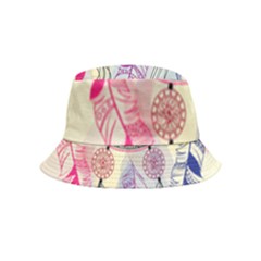 Boho Dreamcatcher Love Inside Out Bucket Hat (kids)