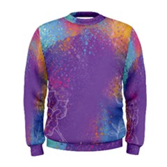 Multicolor Pastel Love Men s Sweatshirt by designsbymallika