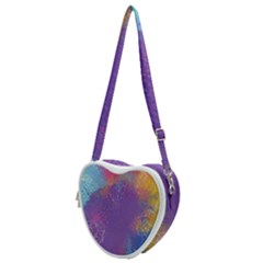 Multicolor Pastel Love Heart Shoulder Bag by designsbymallika