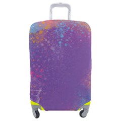 Multicolor Pastel Love Luggage Cover (medium) by designsbymallika