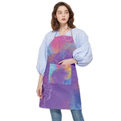 Multicolor Pastel Love Pocket Apron by designsbymallika