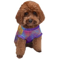 Multicolor Pastel Love Dog T-shirt by designsbymallika