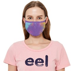 Multicolor Pastel Love Cloth Face Mask (adult) by designsbymallika