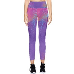 Multicolor Pastel Love Pocket Leggings 