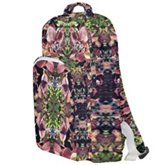 Shrubs Repeats Double Compartment Backpack by kaleidomarblingart