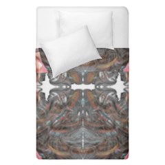 Painted Symmetry Duvet Cover Double Side (single Size) by kaleidomarblingart