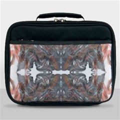 Painted Symmetry Lunch Bag by kaleidomarblingart